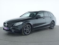 Obsidianschwarz Gebraucht 2020 Mercedes C300e AMG line Limousine | 31.915 € (Etwas zu teuer)