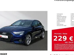 Blau Gebraucht 2022 Audi A3 Sportback Advanced Limousine | 27.880 € (Guter Preis)