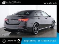Schwarz kosmosschwarz Gebraucht 2024 Mercedes A35 AMG AMG Limousine | 47.980 € (Fairer Preis)