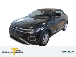 Schwarz Gebraucht 2024 VW T-Roc Cabriolet Style Cabrio | 28.490 € (Guter Preis)