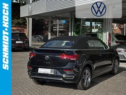 Schwarz Gebraucht 2021 VW T-Roc Cabriolet R-line Cabrio | 28.990 € (Fairer Preis)