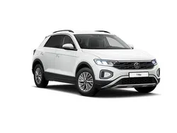 Pure white Gebraucht 2024 VW T-Roc Life SUV | 21.950 € (Guter Preis)