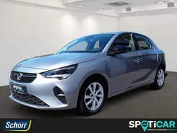 Quarz silber (metallic) (bei Gebraucht 2022 Opel Corsa Elegance Kleinwagen | 13.900 € (Fairer Preis)