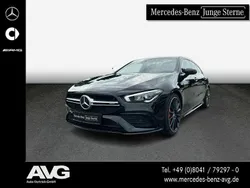 Schwarz Gebraucht 2022 Mercedes CLA35 AMG AMG Limousine | 41.900 € (Fairer Preis)