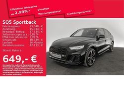 Mythosschwarz metallic Gebraucht 2022 Audi SQ5 Sportback Advanced SUV | 56.945 € (Etwas zu teuer)
