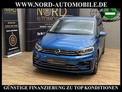 Caribbean blue metallic (metallic) Gebraucht 2021 VW Touran R-line Van / Kleinbus | 27.900 € (Fairer Preis)