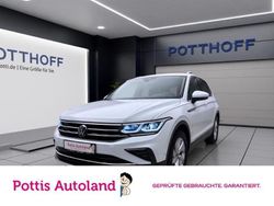 Weiss Gebraucht 2023 VW Tiguan Elegance SUV | 26.997 € (Superpreis)