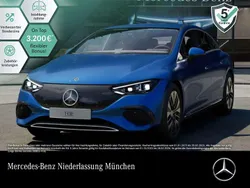 Blau Gebraucht 2022 Mercedes EQE350 Electric Art Limousine | 44.990 € (Fairer Preis)