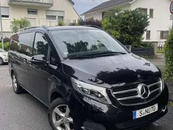 Schwarz Gebraucht 2016 Mercedes V250 Exclusive Van / Kleinbus | 44.500 € (Superpreis)