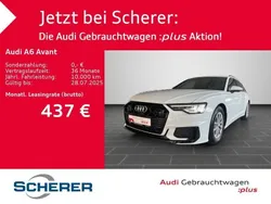 Gletscherweiß metallic Gebraucht 2024 Audi A6 S-Line Kombi | 49.890 €