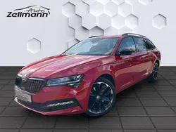 Rot Gebraucht 2024 Skoda Superb SportLine Kombi | 48.860 € (Guter Preis)