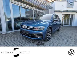 Blue silk Gebraucht 2021 VW Tiguan Allspace Highline SUV | 39.930 € (Teuer)