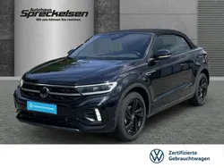 Deep black (schwarz) Gebraucht 2024 VW T-Roc Cabriolet R-line Plus Cabrio | 39.990 € (Teuer)