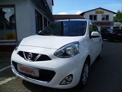 Weiß Gebraucht 2016 Nissan Micra Acenta Kleinwagen | 10.690 €