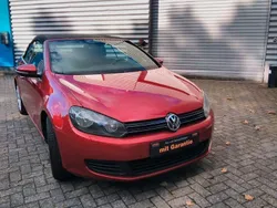 Rot Gebraucht 2012 VW Golf Cabriolet Cabrio | 7.700 € (Fairer Preis)