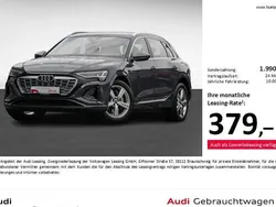 Grau Gebraucht 2024 Audi Q8 e-tron S-Line SUV | 50.998 € (Guter Preis)