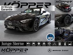 Obsidianschwarz Gebraucht 2024 Mercedes SL43 AMG Premium Cabrio | 99.998 € (Superpreis)