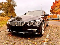 Schwarz Gebraucht 2018 BMW 320 Luxury Line Kombi | 18.200 € (Fairer Preis)
