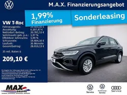 Schwarz Gebraucht 2024 VW T-Roc Life SUV | 26.989 € (Guter Preis)