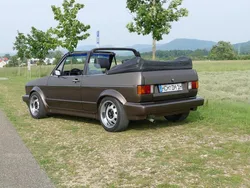Braun Gebraucht 1986 VW Golf Cabriolet Cup Cabrio | 7.900 €