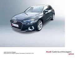 Grau Gebraucht 2024 Audi A3 Sportback Advanced Limousine | 36.910 € (Fairer Preis)