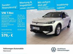 Pure white uni schwarz uni Gebraucht 2025 VW T-Roc R-line SUV | 39.750 € (Teuer)