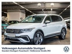 Pure white Gebraucht 2022 VW Tiguan Allspace Elegance SUV | 32.830 € (Guter Preis)