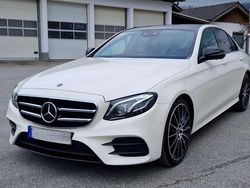Weiß Gebraucht 2018 Mercedes E400 AMG line Limousine | 34.000 € (Teuer)