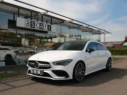 Weiß Neu 2024 Mercedes CLA35 AMG Shooting Brake AMG Kombi | 46.712 €
