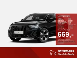 Schwarz Neu 2025 Audi Q3 Sportback S-Line SUV | 55.990 € (Etwas zu teuer)