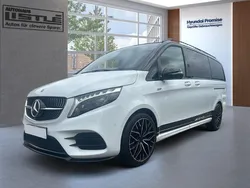 Weiss Gebraucht 2023 Mercedes V300 AMG line Van / Kleinbus | 75.985 €