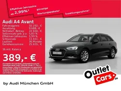Brillantschwarz Gebraucht 2023 Audi A4 Ambiente Kombi | 32.292 € (Guter Preis)