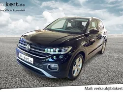 Schwarz Gebraucht 2023 VW T-Cross Style SUV | 25.300 € (Fairer Preis)