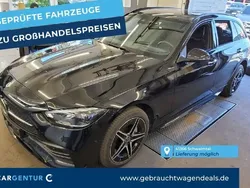 Schwarz Gebraucht 2023 Mercedes C300e AMG line Limousine | 36.990 € (Superpreis)