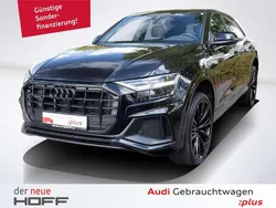 Mythosschwarz metallic Gebraucht 2022 Audi Q8 Ambiente SUV | 62.475 € (Superpreis)