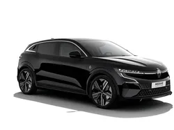 Black pearlschwarz metallic ( Gebraucht 2024 Renault Mégane Iconic Limousine | 39.679 € (Etwas zu teuer)