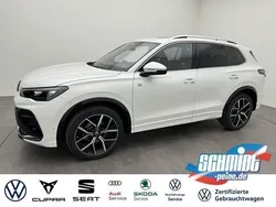 Oryxweiß perlmutteffekt Gebraucht 2024 VW Tiguan R-line SUV | 48.900 € (Teuer)