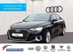 Mythosschwarz metallic Gebraucht 2023 Audi A3 Advanced Plus Limousine | 26.950 € (Fairer Preis)