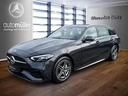 Grau Gebraucht 2024 Mercedes C220 AMG Limousine | 42.970 € (Fairer Preis)