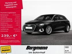 Brillantschwarz Gebraucht 2022 Audi A3 Sportback Design Limousine | 21.662 € (Superpreis)