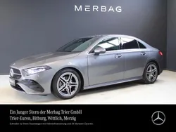 Metalliclack mountaingrau Gebraucht 2024 Mercedes A200 Advanced Limousine | 33.960 € (Teuer)