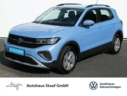 Clear blue metallic Gebraucht 2024 VW T-Cross Life SUV | 27.650 € (Etwas zu teuer)
