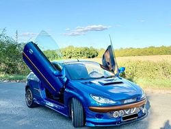 Blau Gebraucht 2002 Peugeot 206 CC Cabrio | 10.000 €