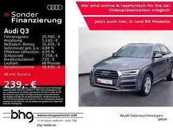Grau Gebraucht 2018 Audi Q3 Advanced Plus SUV | 20.960 € (Guter Preis)