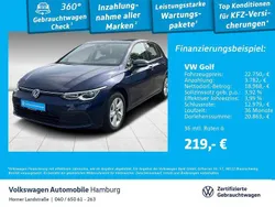 H7 atlantic blue metallic (metallic) Gebraucht 2022 VW Golf VIII Life Limousine | 22.750 € (Guter Preis)