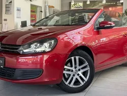 Sunsetred Gebraucht 2014 VW Golf Cabriolet Cabrio | 16.590 € (Fairer Preis)