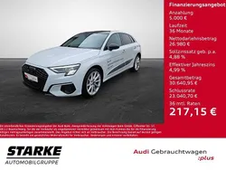 Gletscherweiß metallic Gebraucht 2022 Audi A3 Sportback e-tron Advanced Plus Limousine | 33.990 €