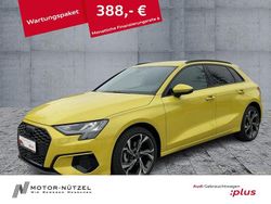 Gelb Gebraucht 2023 Audi A3 Sportback S-Line Kleinwagen | 33.260 € (Fairer Preis)