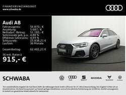 Florettsilber metallic Gebraucht 2022 Audi A8 S-Line Limousine | 55.810 € (Guter Preis)