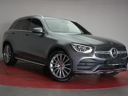 Grau Gebraucht 2021 Mercedes GLC220 AMG SUV | 45.990 € (Teuer)